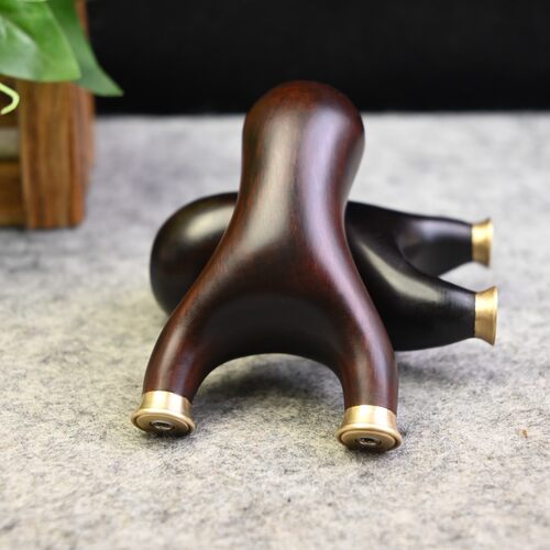 高端高密紫檀快压60掌中