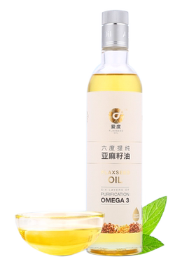 爱度低温压榨健康150ml亚麻籽油
