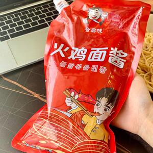 新货合启味火鸡面酱韩式甜辣酱火鸡面酱料包拌面酱香辣拌面蘸酱调