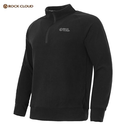RockCloud岩云抓绒衣男款春秋季保暖男装软夹克套头抓绒衣