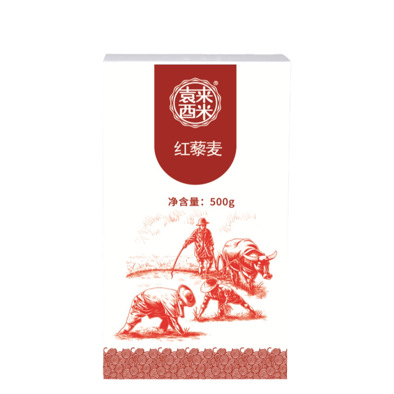 袁来酉米 红藜麦500g装 农家五谷杂粮 代餐辅食 大颗粒真空包装