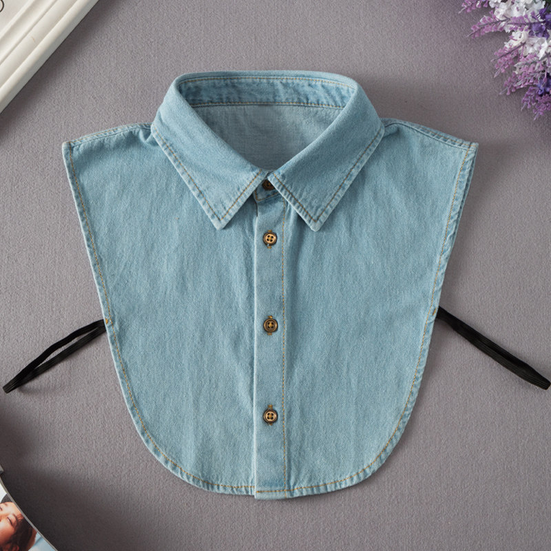 牛仔装饰假领子毛衣卫衣装饰领,服饰配件/皮带/帽子/围巾,假领,淘宝优惠券,粉丝福利购,淘宝优惠卷