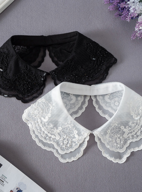 TMP-337春夏装饰披肩假领子女