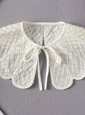 TMP-437春夏配裙装饰披肩假领子领口装饰