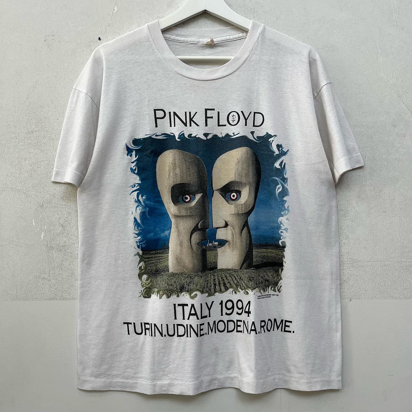 Pink Floyd 平克弗洛伊德摇滚乐队专辑封面复古oversize短袖T恤