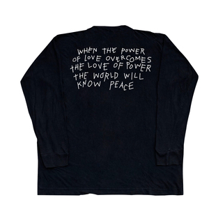 重磅270克！厚重感！美式vintage复古情侣长袖T恤男女潮牌篮球ins