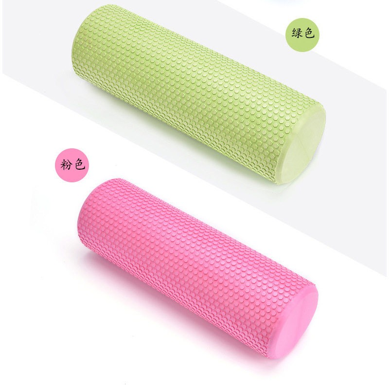 EVA瑜伽柱浮点实心泡沫轴肌肉