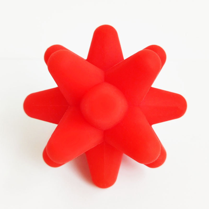 硅胶星角球穴位按摩肌肉放松