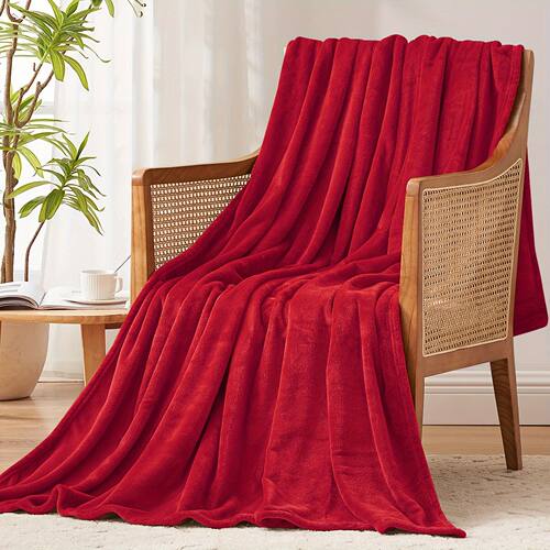 FleeceThrowBlanketWarmFluffySo