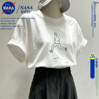 NASA品牌联名高端T恤上衣