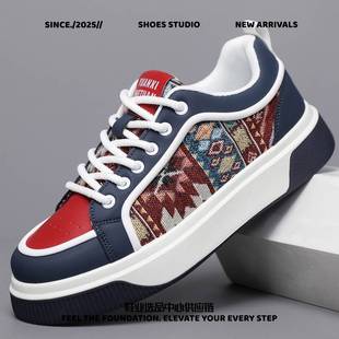 晋江运动鞋男款雷军同款男鞋潮新款休闲运动鞋透气舒适百搭软底男