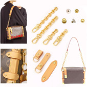 适用于维修lv软盒子包标志锁扣螺丝链条肩带腋下延长链改造零件