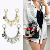 适用于迪奥手提戴妃包肩带挂饰五金配件替换dior土著包装 饰延长链