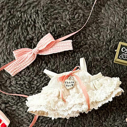 10cm娃衣棉花娃娃夏日蛋糕裙