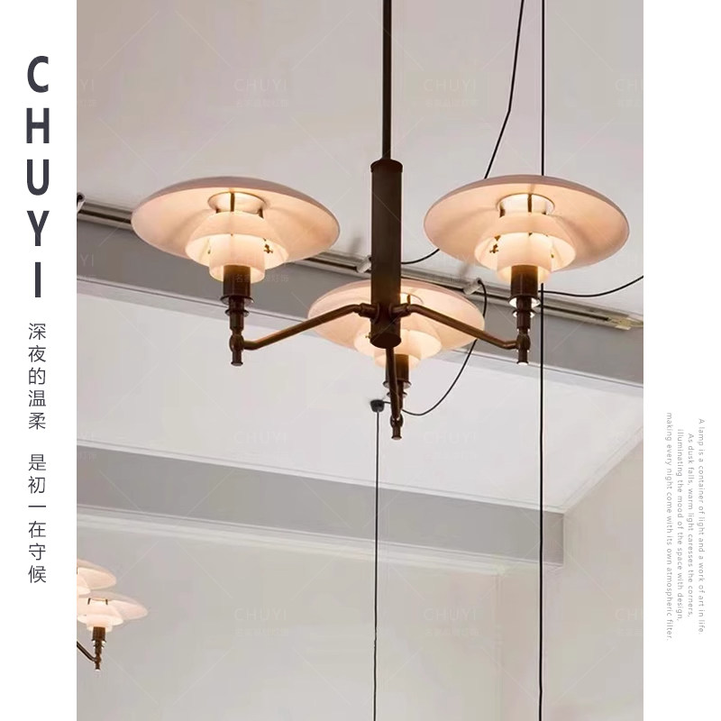 丹麦设计师玻璃吊灯北欧创意现代客厅书房饭桌餐厅PH3飞碟吊灯,家装灯饰光源,餐厅吊灯,淘宝优惠券,粉丝福利购,淘宝优惠卷