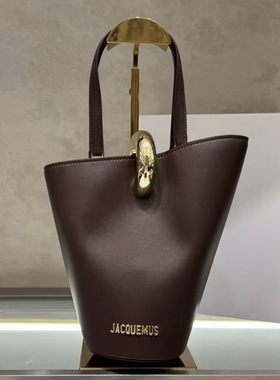 法国小众新款jacquem迷你水桶菜篮子包时尚简约单肩斜跨手拎包