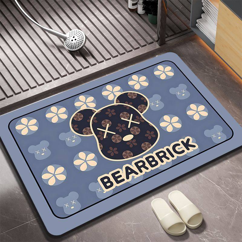 浴室地垫硅藻泥吸水防滑速干入户门卫生间卫浴厕所淋浴间门口脚垫,居家布艺,家用脚垫,淘宝优惠券,粉丝福利购,淘宝优惠卷