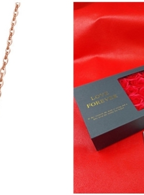 纯银设计感小蛮腰项链送女友礼物