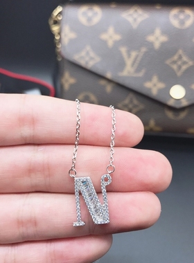 纯银ins小众设计礼物锁骨链