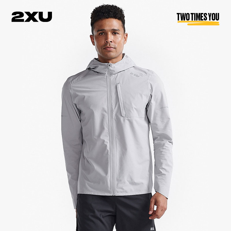 2XU Ignition系列夹克春秋连帽外套男户外运动休闲夹克防水防风 运动服/休闲服装 运动茄克/外套 原图主图