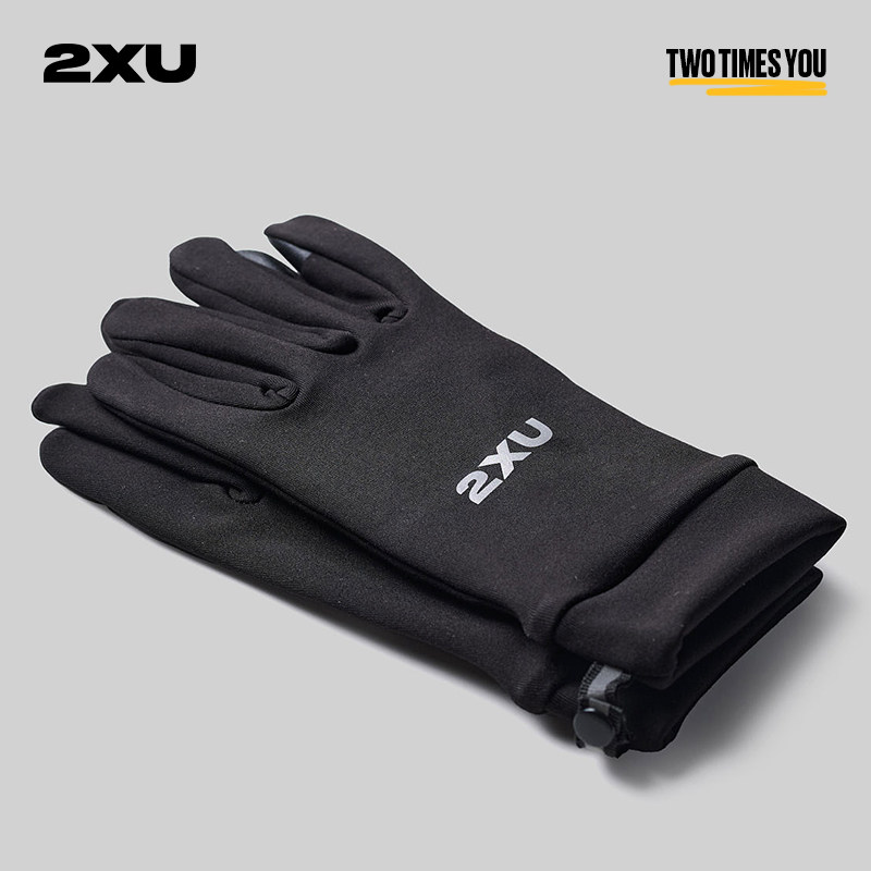 2XU跑步登山保暖运动手套