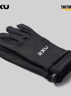 2XU 运动手套户外运动跑步骑行登山舒适保暖速干男女可触屏徒步
