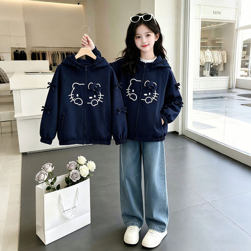 HelloKitty女童秋季外套