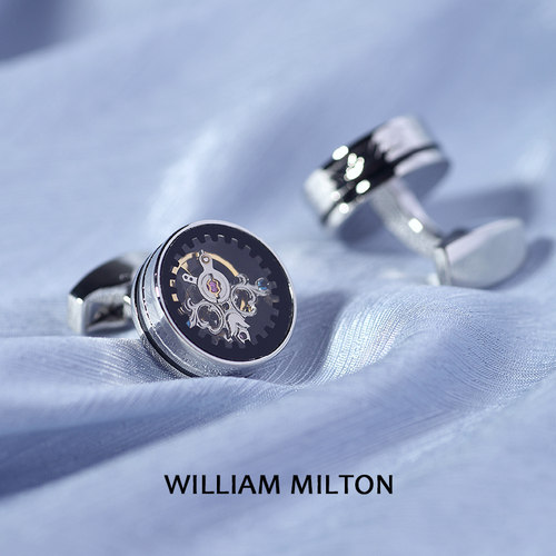 WILLIAMMILTON可转动陀飞轮袖扣