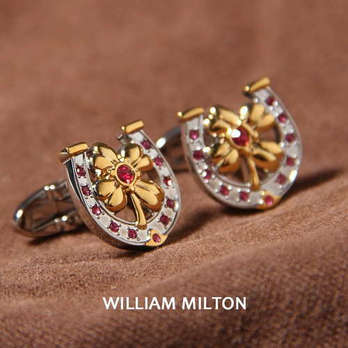 WilliamMilton幸运生日礼物袖扣