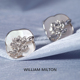 WILLIAM 钉礼盒定制生日礼物 高端袖 MILTON国潮幽兰赋浮雕袖 扣男士
