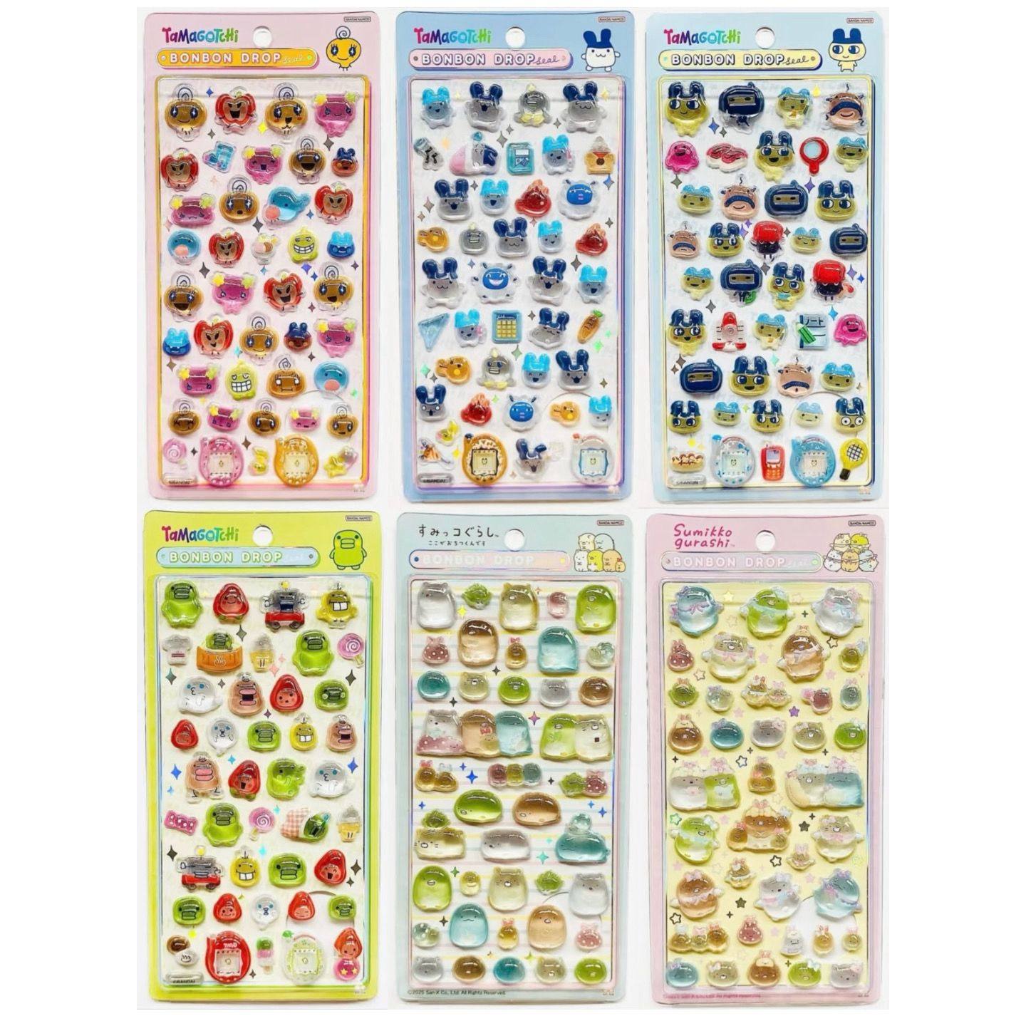 thumbnail for Ancient cartoon corner creature sticker Tuoma Gezi cute relief crystal three-dimensional sticker handbook DIY decoration