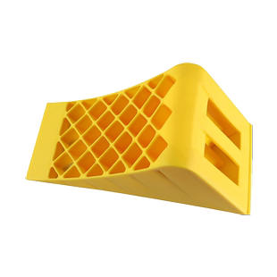 止退器汽车阻车防溜橡胶挡块塑料胎垫坡道止溜滑新款地挡桩塑料档