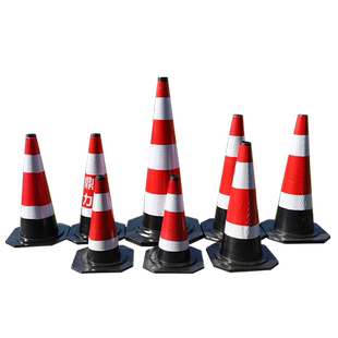 加厚加重7斤橡胶方锥 9斤路锥雪糕桶锥形筒 反光路锥套定制大11斤