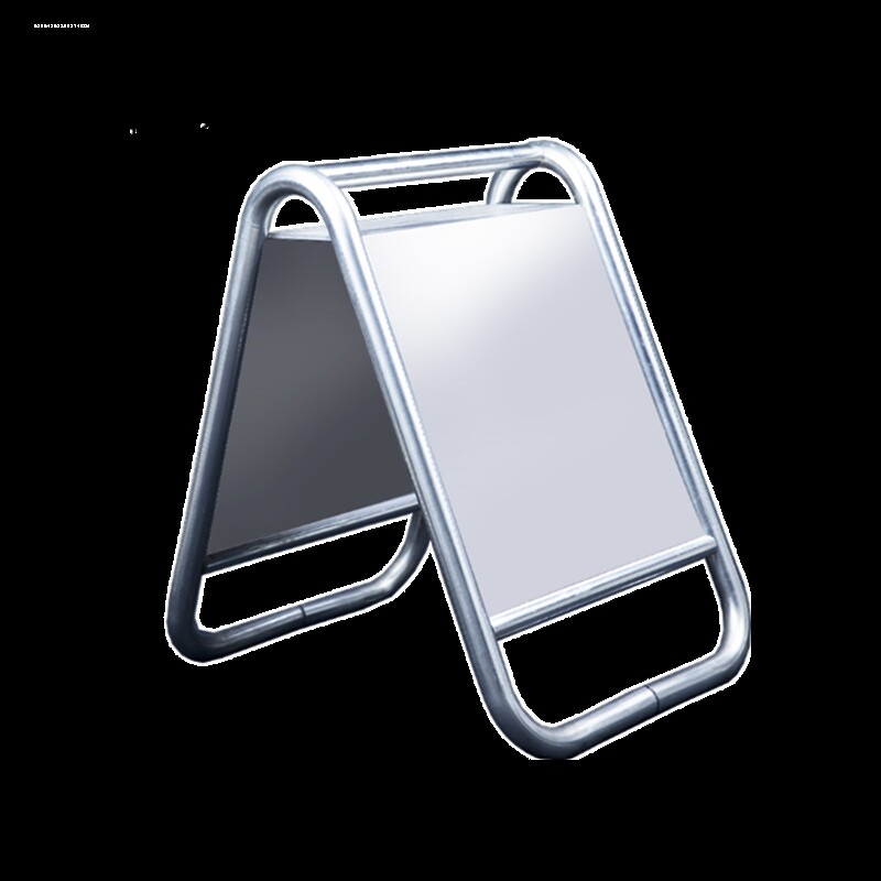 定制不锈钢门前禁止停车警示牌请勿泊车告示牌停车牌A字牌停车桩