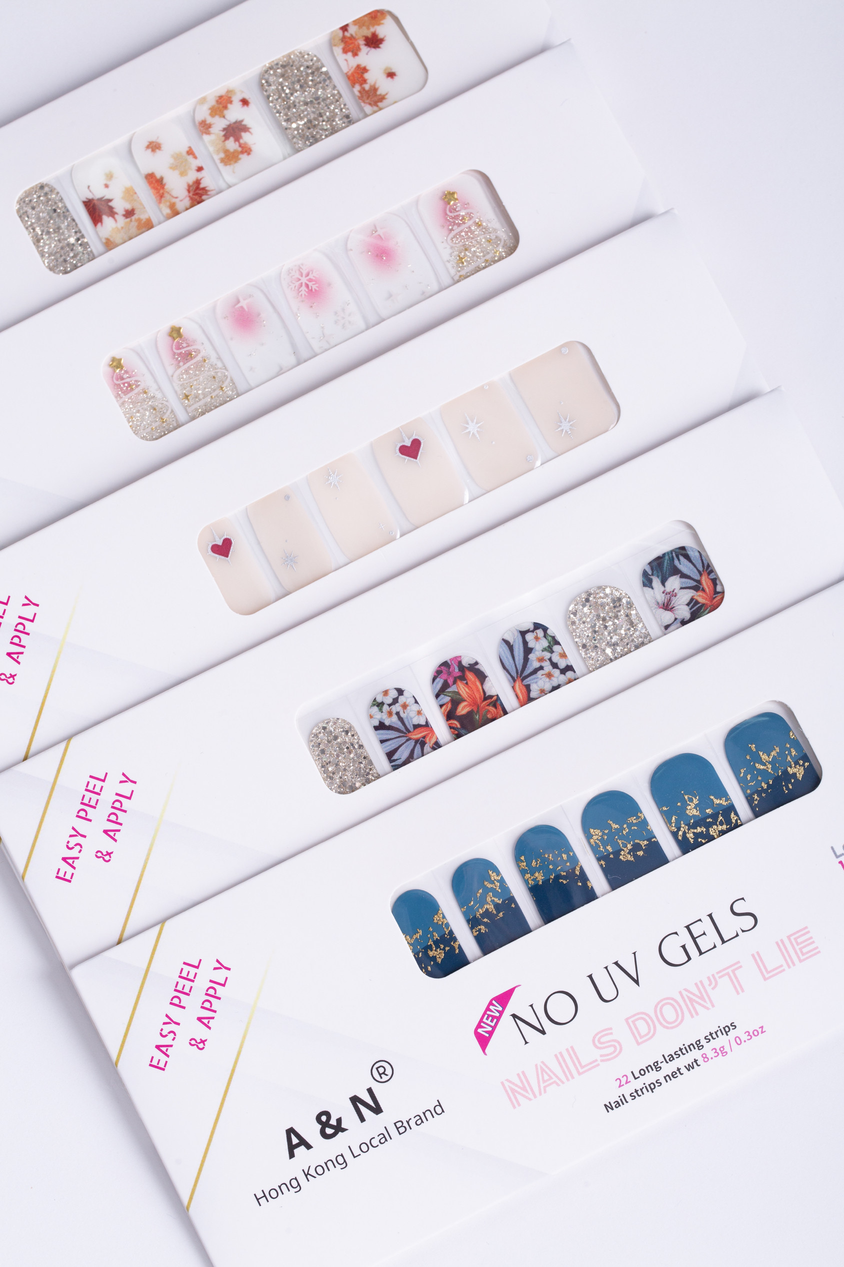 香港A&N指甲贴甲油膜ins风凝胶美甲贴花纹甲油胶新款穿戴甲贴片,彩妆/香水/美妆工具,穿戴甲/甲片,淘宝优惠券,粉丝福利购,淘宝优惠卷