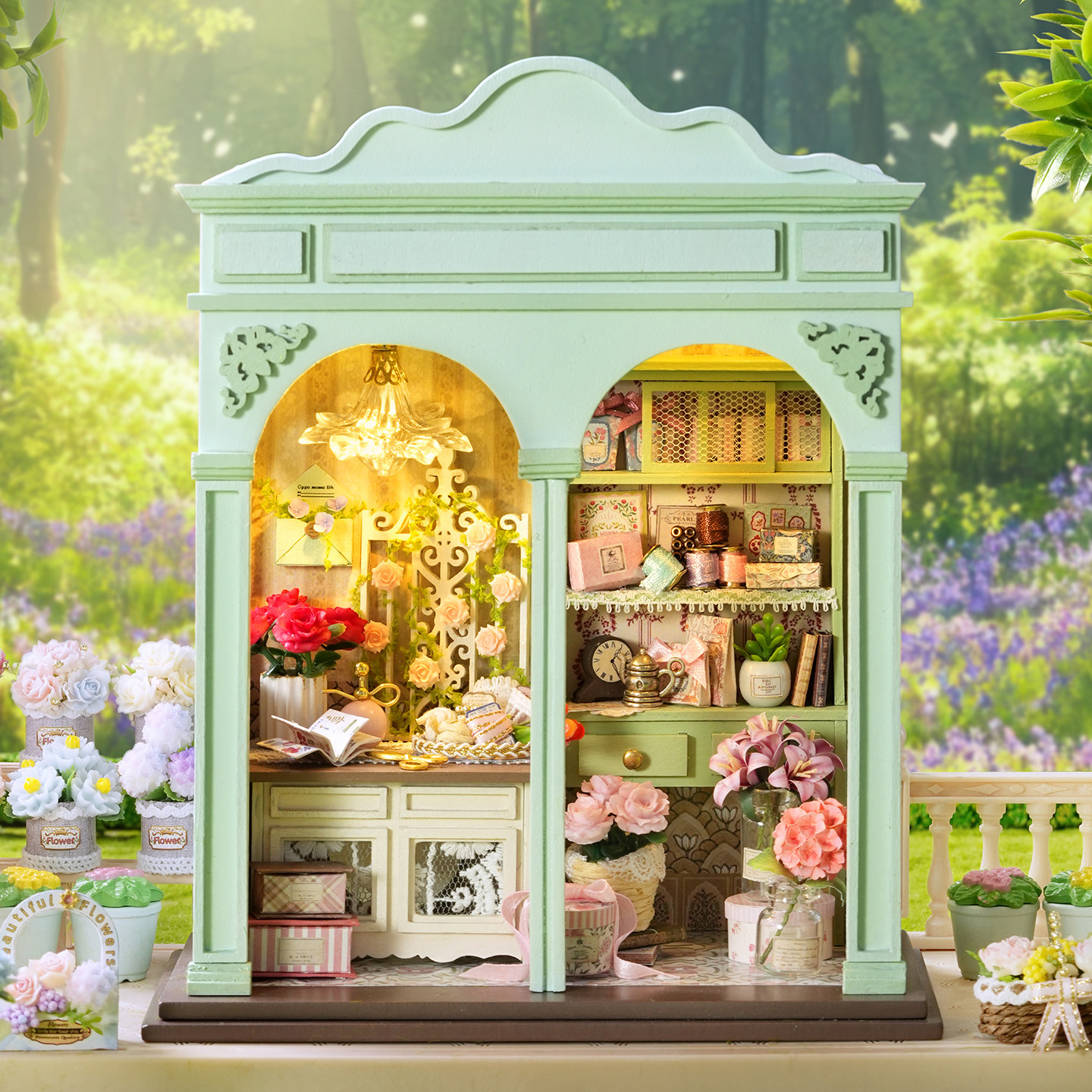 智趣屋DIY小屋花语季田园