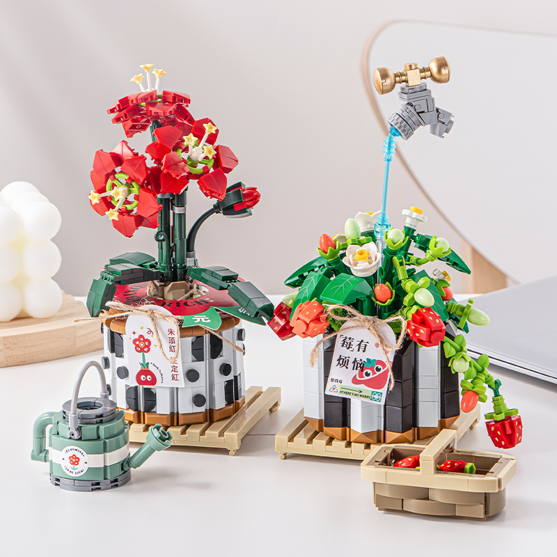 俐智loz小颗粒积木莓有