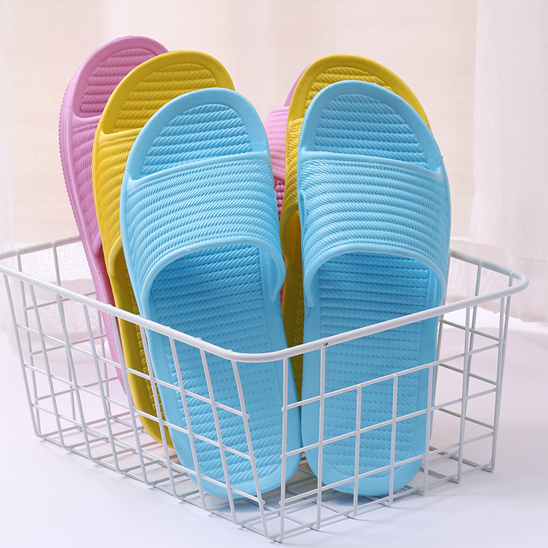 买一送一拖鞋女室内家用夏季浴室防滑防臭软底凉拖鞋男士家居洗澡