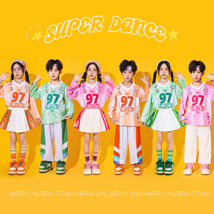 秋季儿童演出服小学生运动会开幕式服装班服啦啦队幼儿园舞蹈表演