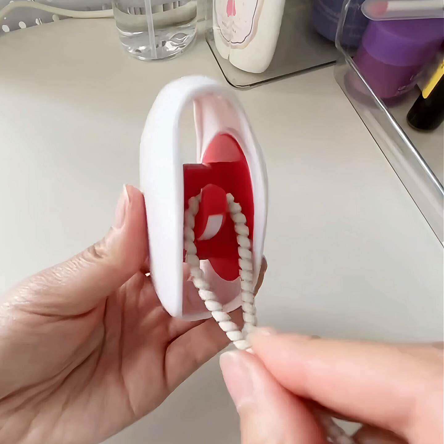 有线耳机盒绕卷线器回收理线收纳伸缩数据线充电线集线神器固定