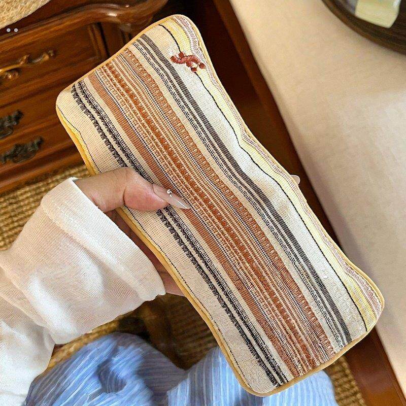 微重力眼罩助眠缓解眼疲劳眼枕舒缓草木无绑带眼罩遮光棉麻可拆洗