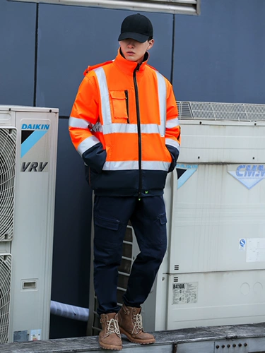 Осенняя и зимняя защита труда одежда хлопковое пальто