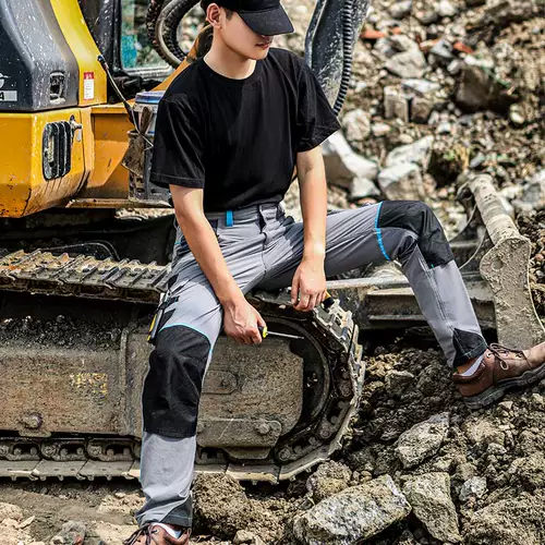 Штаны, износостойкие эластичные светоотражающие наколенники