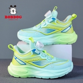 男孩旋转扣户外儿童休闲鞋 透气网鞋 2026春秋新款 巴布豆儿童运动鞋