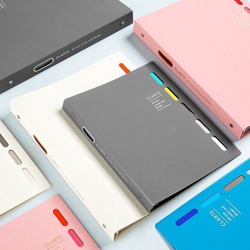 日本Maruman满乐文 Clarte系列活页本B5大容量笔记本A5可拆卸内页