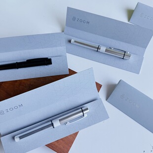 日本Tombow蜻蜓ZOOM L1半透明款拔帽中油笔0.5中性黑蓝墨水圆珠笔