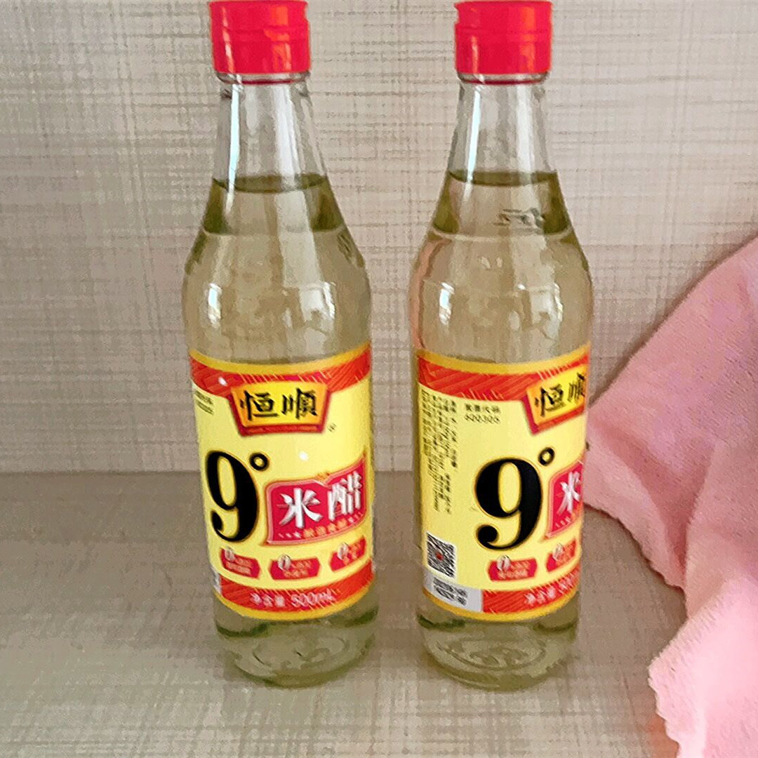 恒顺9度米醋500ml瓶装纯