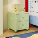 钢制床头柜儿童卧室小型铁艺斗柜边柜家用金属铁皮储物柜抽屉柜子