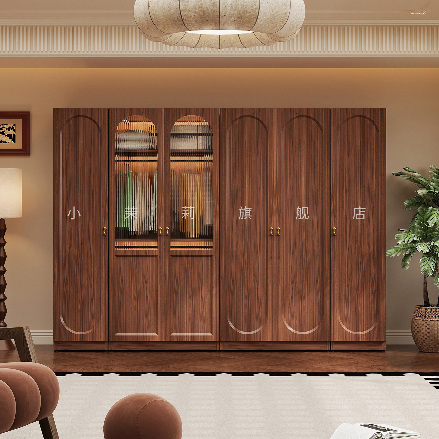 宝宝衣柜卧室家用金属收纳柜2026新款防尘防潮铁皮柜收纳柜储物柜