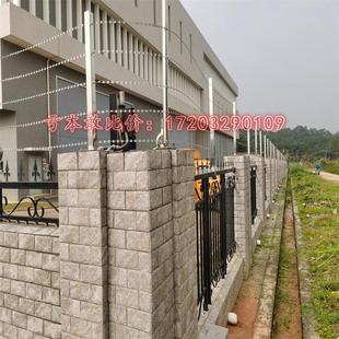 直条刀片刺绳加高墙刀片刺网直线防爬防盗带刺不锈钢刀片刺线配件